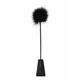 Ouch Crop With Feather (Black) – Luxury Feathered Whip Toy Default Title > Bondage Gear > Whips